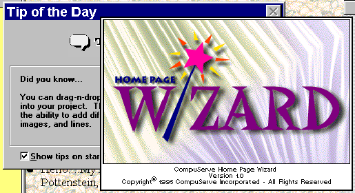 Screenshot Intro for HPWIZ