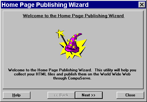 Screenshot Publishing Wizzard
